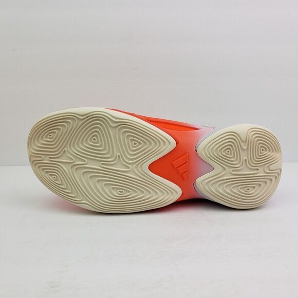 Adidas SMU Exhibit Select Womens Size 8 Solar Red Basketball Sneaker Shoes IF459 - Picture 7 of 12